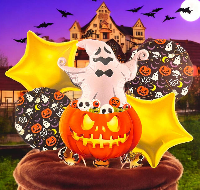 12 Sets de Decoracion Globos Halloween  $27 c/u