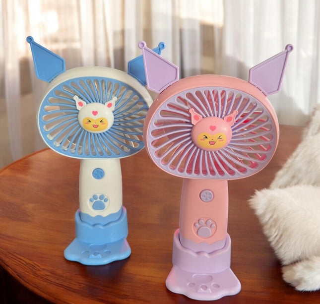 Ventilador Kuromi de Mano