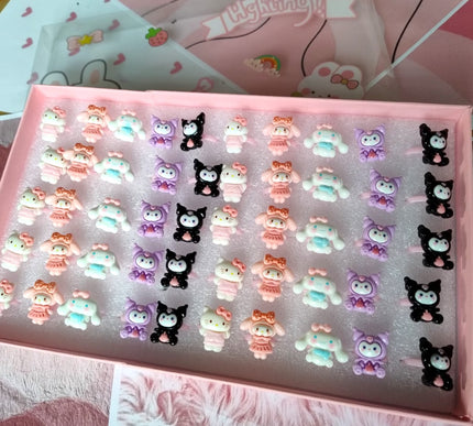 50 Anillos Sanrio $2.64 c/u