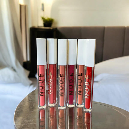 12 Labiales Liquidos Matte "NUDE" $9.5 c/u