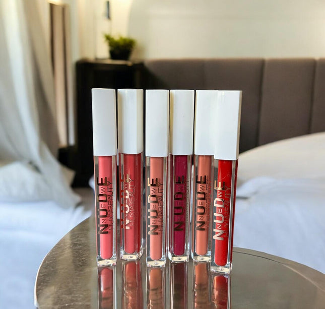 12 Labiales Liquidos Matte "NUDE" $9.5 c/u