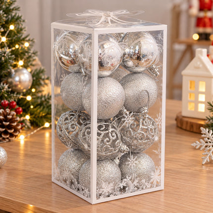 Exclusivo Tienda en linea 💥💎Caja de 16 Esferas Navideñas Elegantes