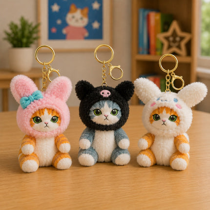 Llavero Gatito de Peluche Sanrio