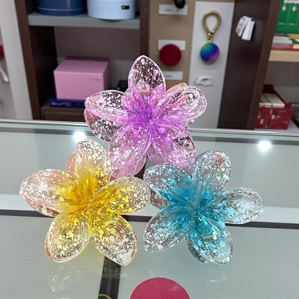 12 Pinzas Hawaiinas Cristalinas Hermosas $8.9 c/u