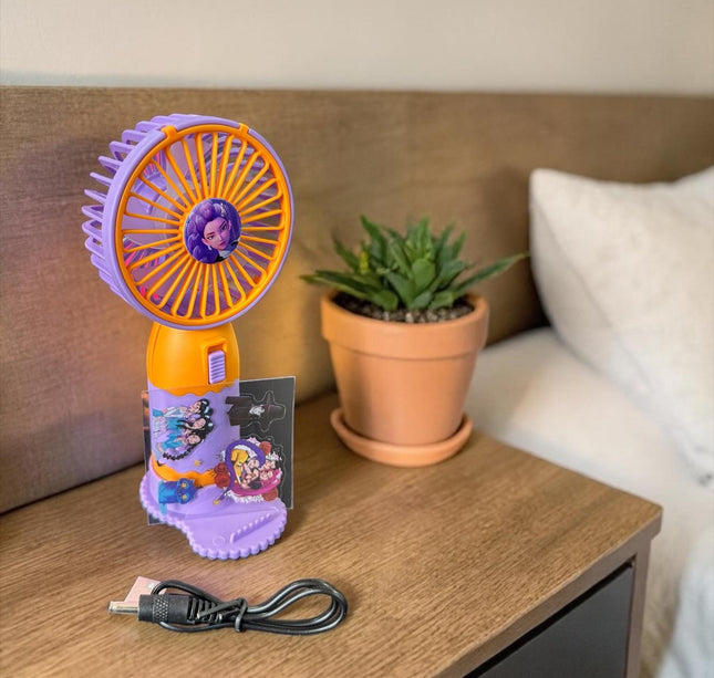 Ventilador Guerreras K-Pop Individual