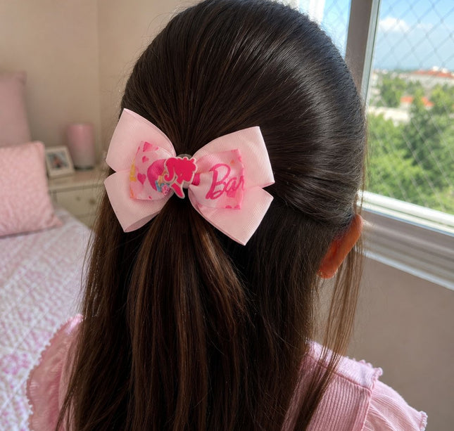 12 Moños Dobles Barbie con Figura 3D $ 7.08 c/u
