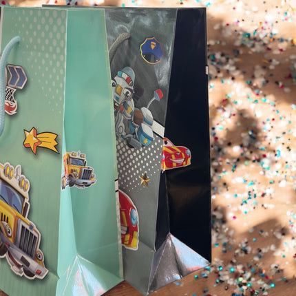 12 Bolsas de Regalo Diferentes Diseños $5.5 c/u