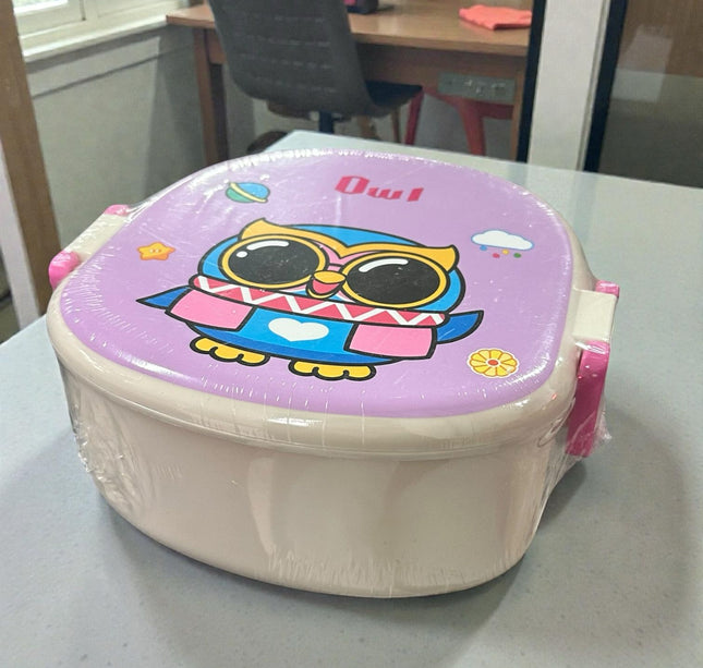 Exclusivo Tienda en linea 💥💎Lonchera Dos Niveles Infantil con Estampado y Cuchara incluida