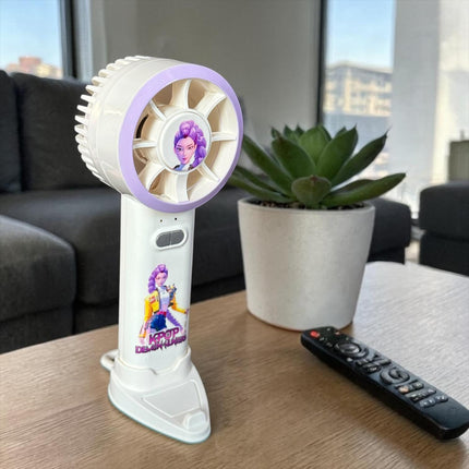 Ventilador de Mano Guerreras K-Pop