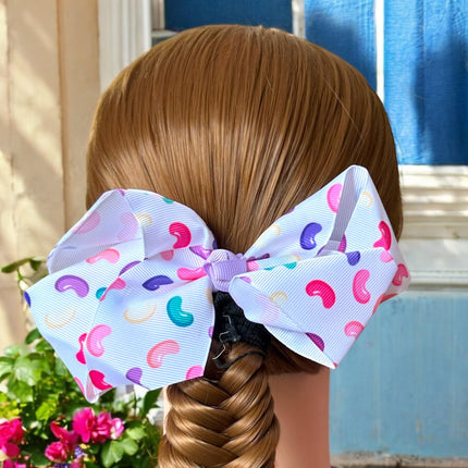 12 Moños G para Cabello Modelo Surtidos $5.5 c/u