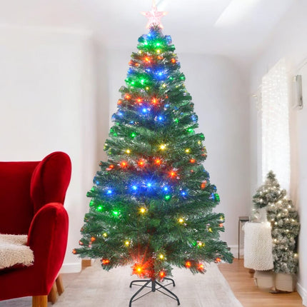 Arbol de Navidad con luces y estrela incluidad 210cm