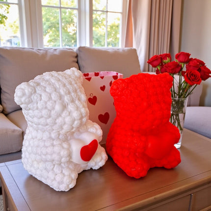 12 Ositos Linternas Rojos/Blancos $16.5 c/u