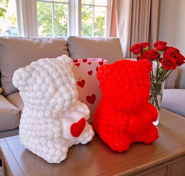 12 Ositos Linternas Rojos/Blancos $16.5 c/u