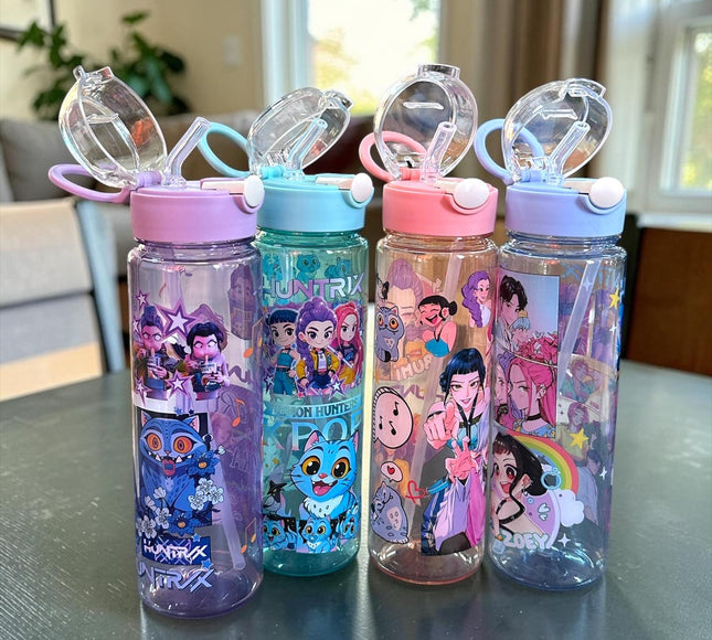2 Botella Guerreras K.Pop para Agua $69 c/u