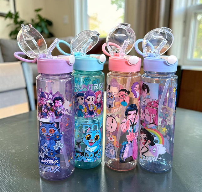 2 Botella Guerreras K.Pop para Agua $69 c/u