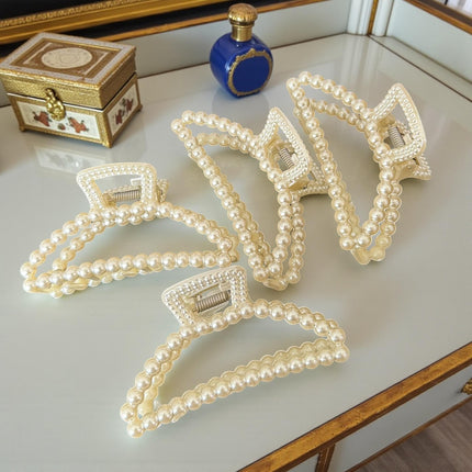 12 Pinzas Perlas Hermosas para Cabello $10.5 c/u