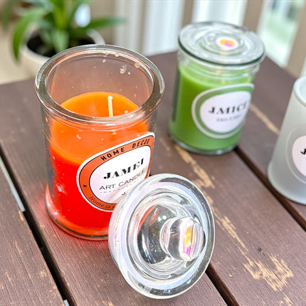 Velas Aromaticas en Cristal