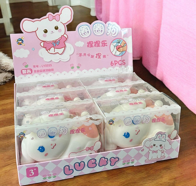 6 Squishies Premium Sanrio $19 c/u