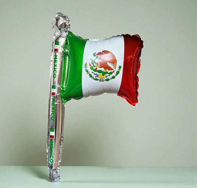 5 Globo Bandera de México para Decorar $15 c/u
