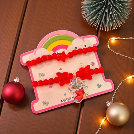 12 Set  2 Pulseras Navideñas $7.2 c/u