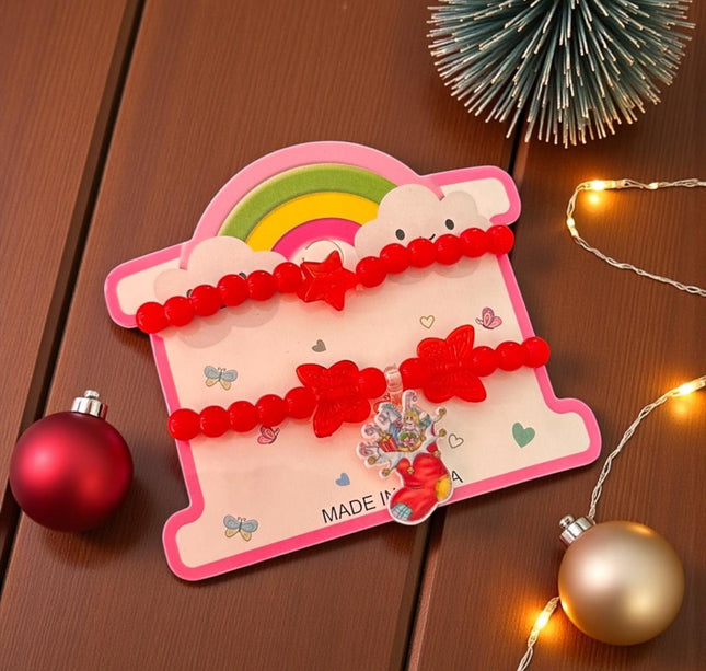 12 Set  2 Pulseras Navideñas $7.2 c/u