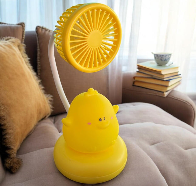 Ventilador con Base de Animalitos