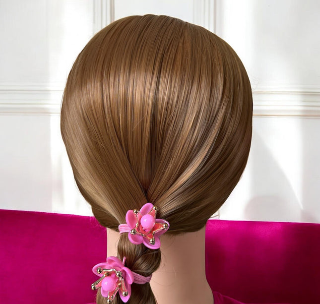 12 Duos de Ligas para Cabello Coronitas $4.5 c/u