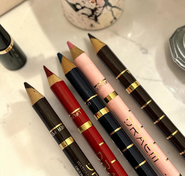 12 Lapices de Colores para Ojos con Cepillo y Sacapuntas $6 c/u