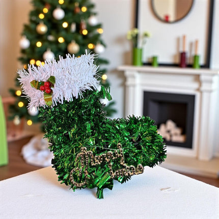 12 Botitas "Merry Christmas" Colores Navidad $23 c/u