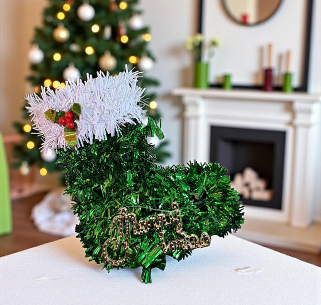 12 Botitas "Merry Christmas" Colores Navidad $23 c/u