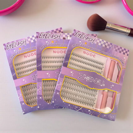 3 Sets Extenciones de Pestañas "Eyelash" $70 c/u
