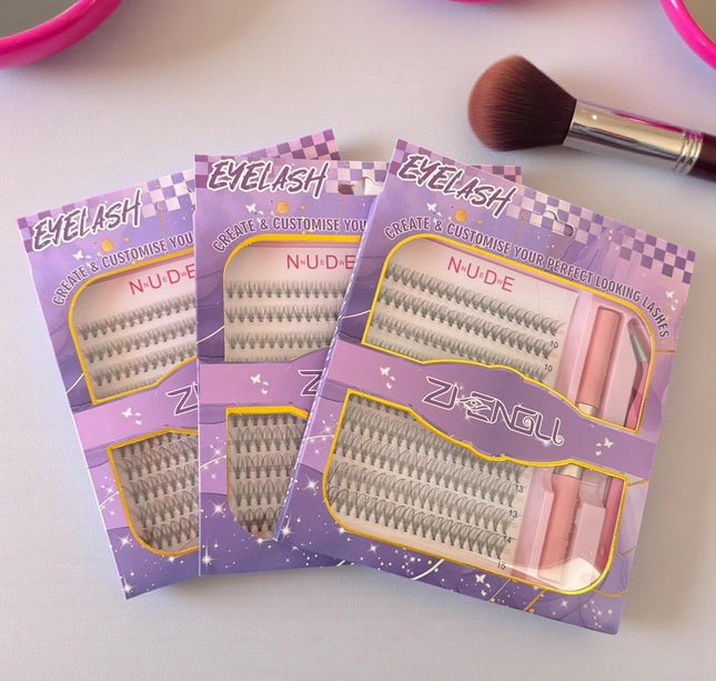 3 Sets Extenciones de Pestañas "Eyelash" $70 c/u