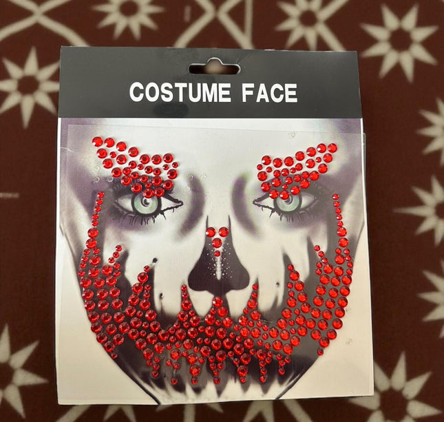 12 Sets  Rostro Pedreria Catrinas Halloween $16 c/u