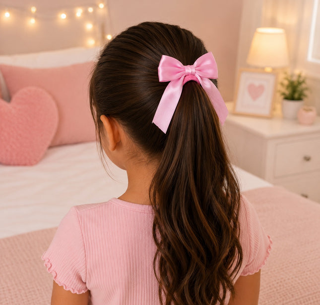 Exclusivo Tienda en linea 💥💎12 Moños para Cabello Satin Colores $7.5 c/u