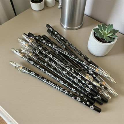 12 Lapiz Delineador para Ojos Negro $4.8 c/u