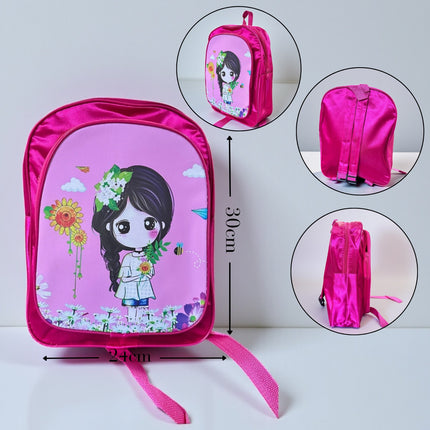 Mochila Escolar para Niños con Doble Compartimento