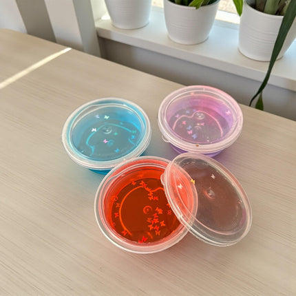 12 Slimes Colores en Botecito $4.5 c/u