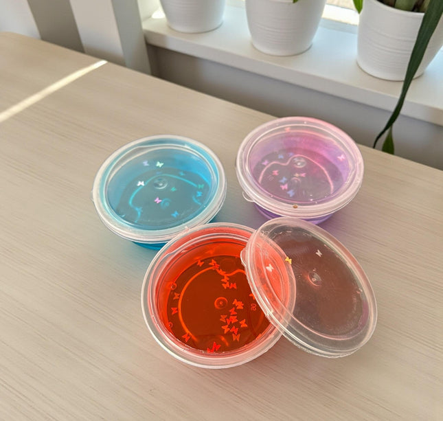 12 Slimes Colores en Botecito $4.5 c/u