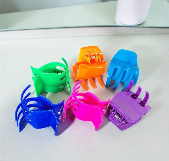 Exclusivo Tienda en linea 💥💎 12 Pinza Clasicá para Cabello tipo Muela Colores $2.67 c/u
