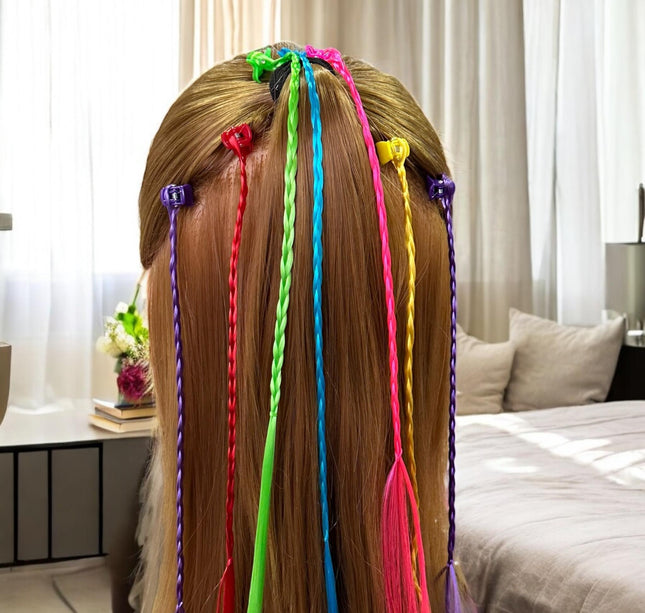 30 Pincitas con Extenciones Colores $3.3 c/u