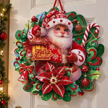 Exclusivo Tienda en linea 💥💎 5 Colgante Navideño 3D Santa Claus Mágico $28.6