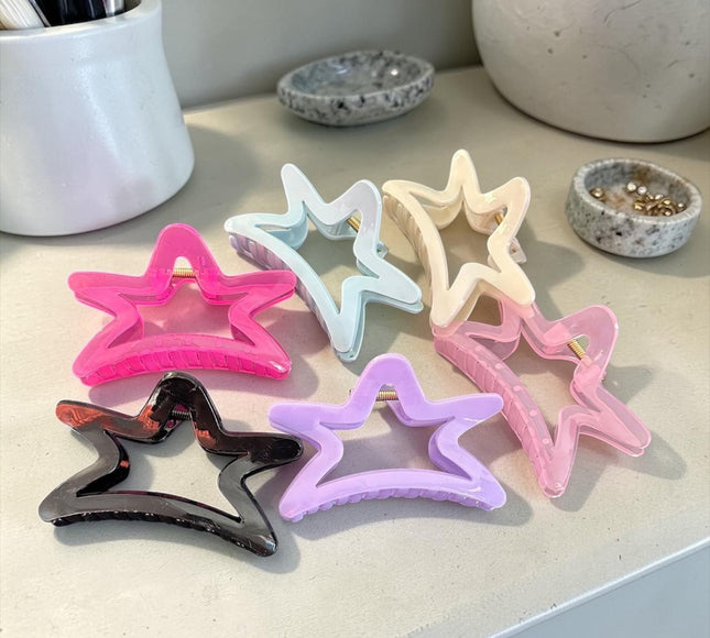 12 Pinzas Estrellas Guerreras K-POP $7 c/u