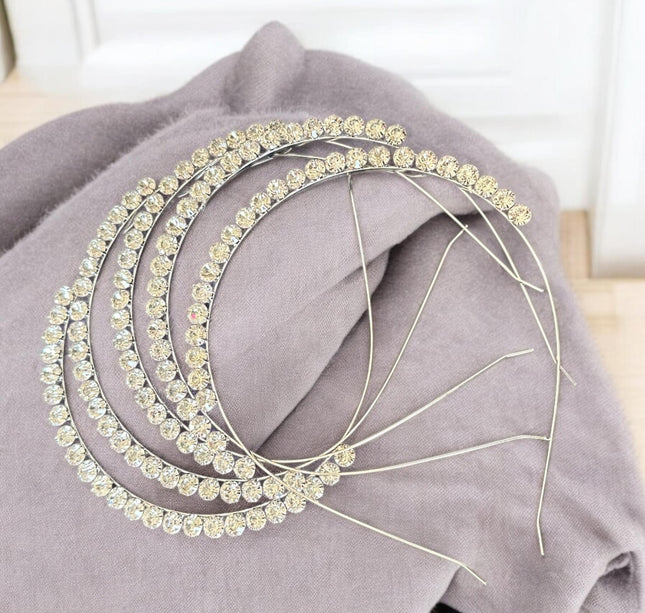 12 Diademas Premium Perlas/Pedreía  $9.75 c/u