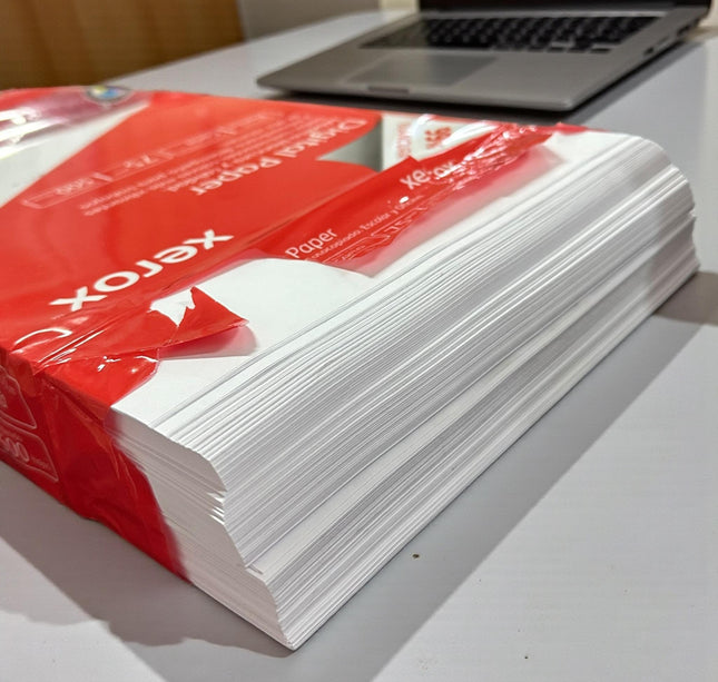 Paquete de 500 Hojas de Papel Tamaño Carta XEROX