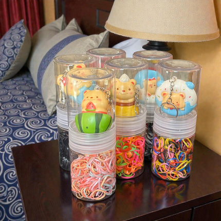 12 Botes de Ligas Dobles con Llavero Squish $21 c/u