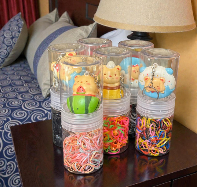 12 Botes de Ligas Dobles con Llavero Squish $21 c/u