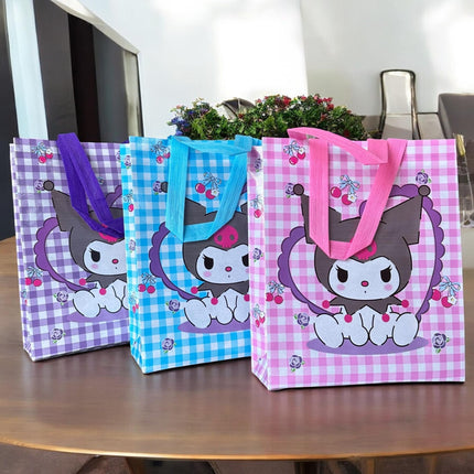 12 Bolsas Reutilizables Sanrio G $8.5 c/u