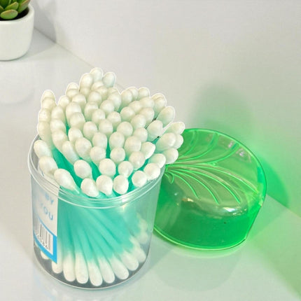 12 Cotonetes Estuche Colores $7.5 c/u