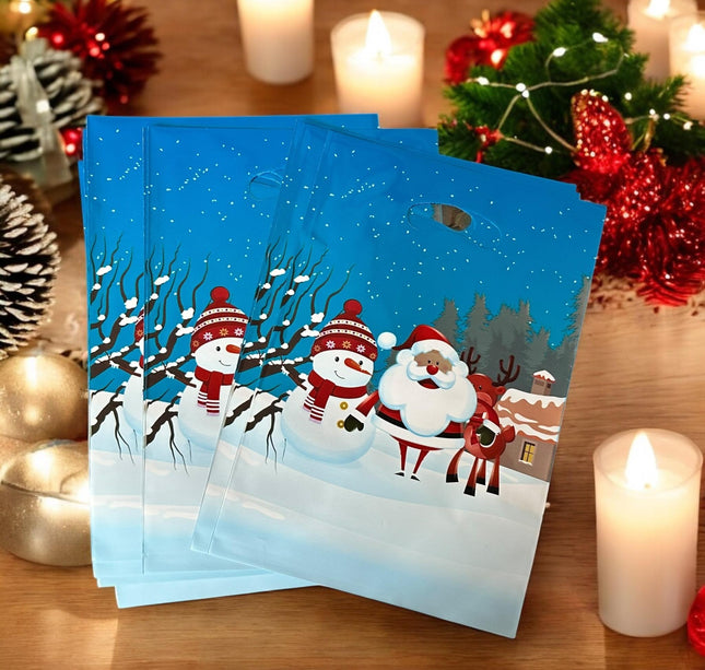 10 Bolsas/Dulceros Navidad $1.9 c/u