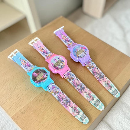 12 Relojes Guerreras K-pop Analogicos $19.5 c/u